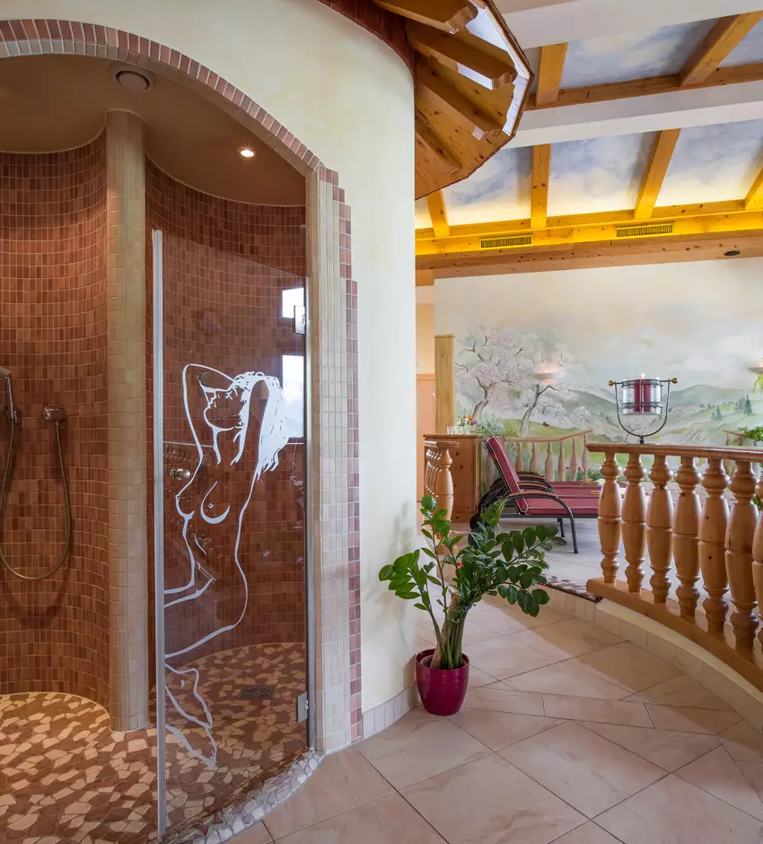 Saunabereich im Hotel Andrea im Rooftop Wellness