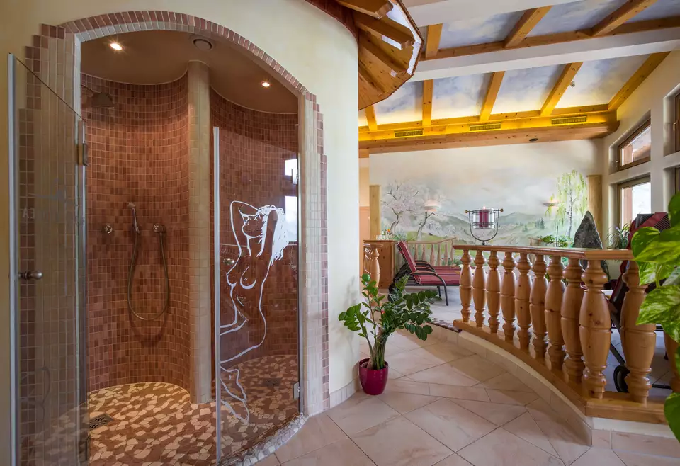 Saunabereich im Hotel Andrea im Rooftop Wellness